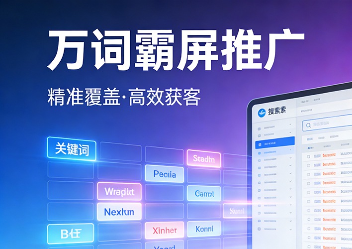 万词霸屏推广